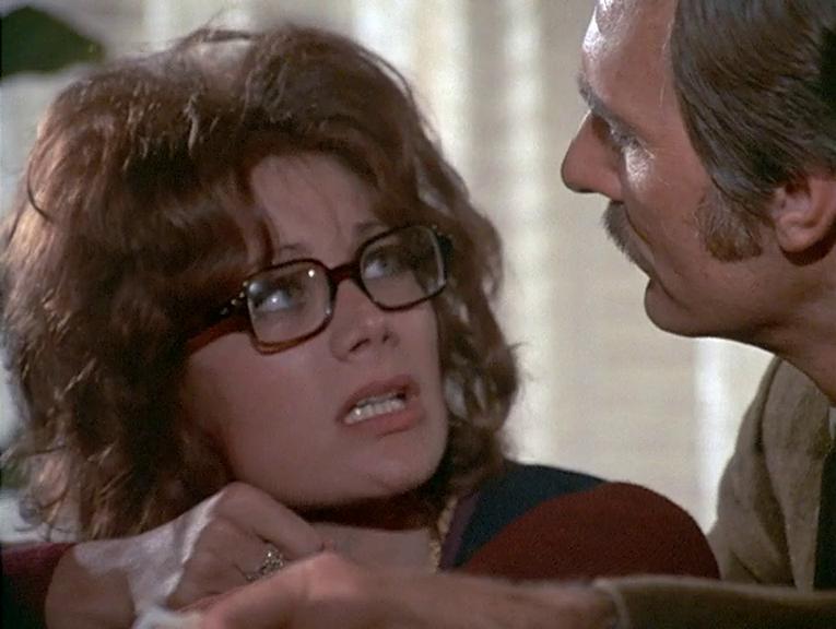 Jill Jaress and Dennis Weaver in McCloud (1970)