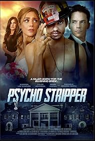 Lisa Ann Walter, Tyler Johnson, Autumn Federici, Mark Hapka, Jesse Kove, Karissa Lee Staples, Rachele Brooke Smith, Jake Helgren, and Krystal Joy Brown in Psycho Stripper (2019)