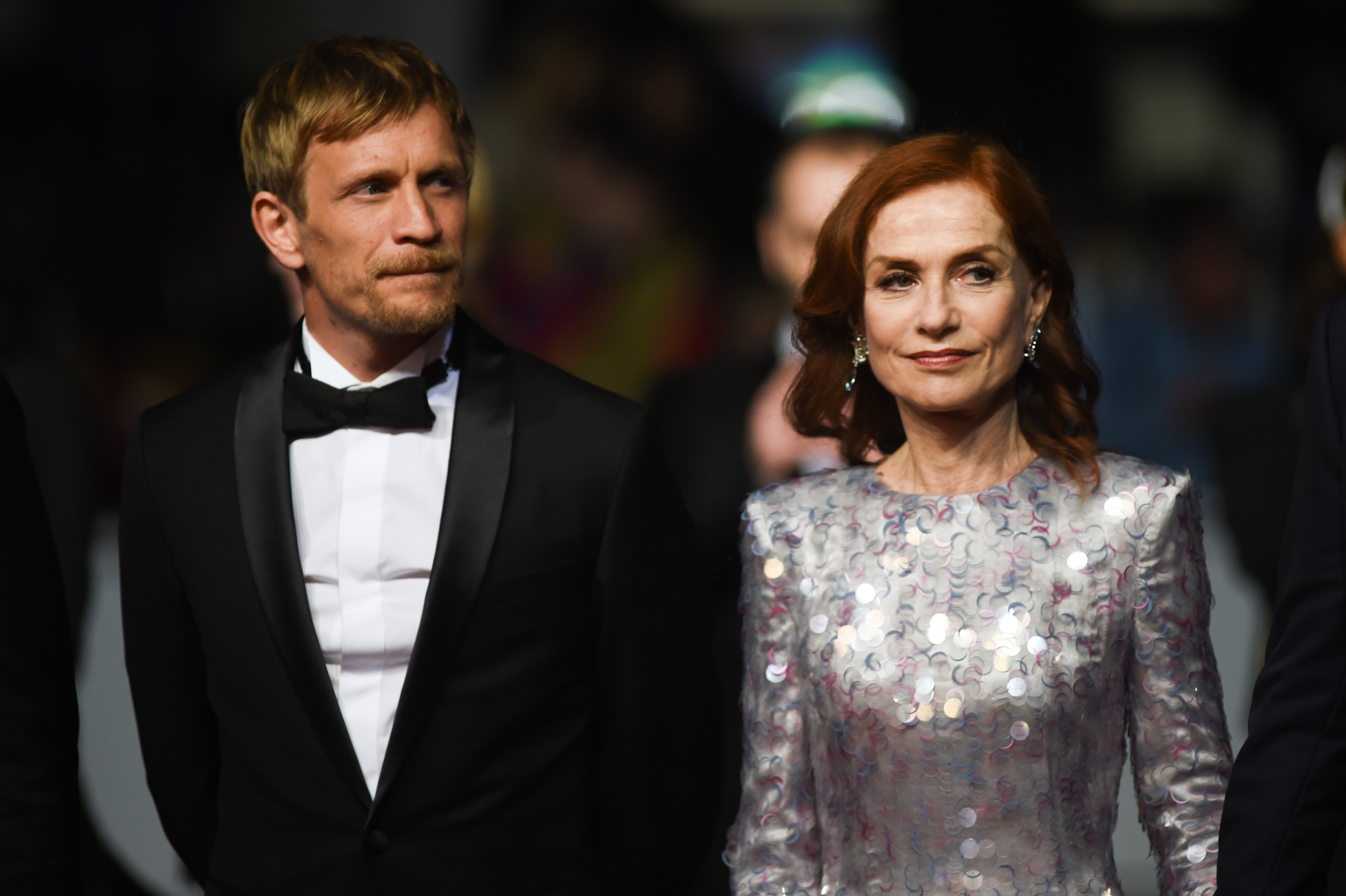 Isabelle Huppert and Jérémie Renier at an event for Frankie (2019)