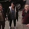 Michael Cera, Abbi Jacobson, and Daniel Arnold in Person to Person (2017)