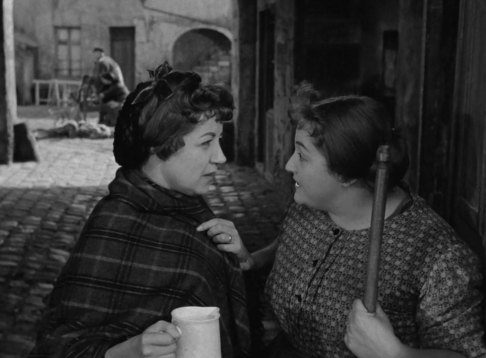 Mathilde Casadesus and Suzy Delair in Gervaise (1956)