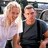 Angelina Jolie and Vinnie Jones in Gone in Sixty Seconds (2000)