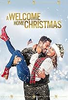 Brandon Quinn and Jana Kramer in A Welcome Home Christmas (2020)