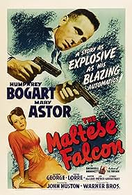 Humphrey Bogart and Mary Astor in The Maltese Falcon (1941)