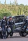 Lia Block, Lucy Block, Terry Madden, and Rodrigo Ampudia in Lia and Lucy Block Race the Baja 1000 (2024)