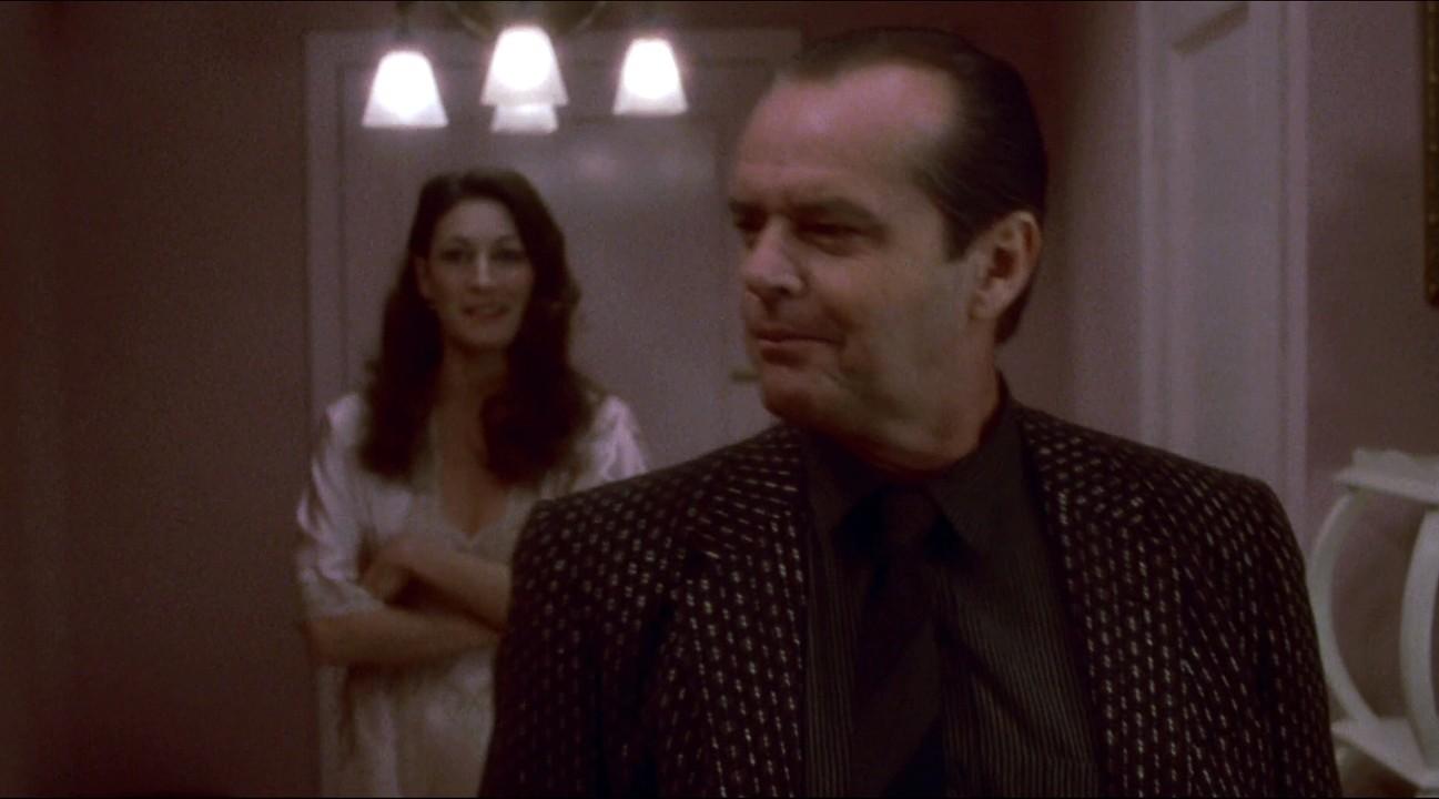 Jack Nicholson and Anjelica Huston in Prizzi's Honor (1985)