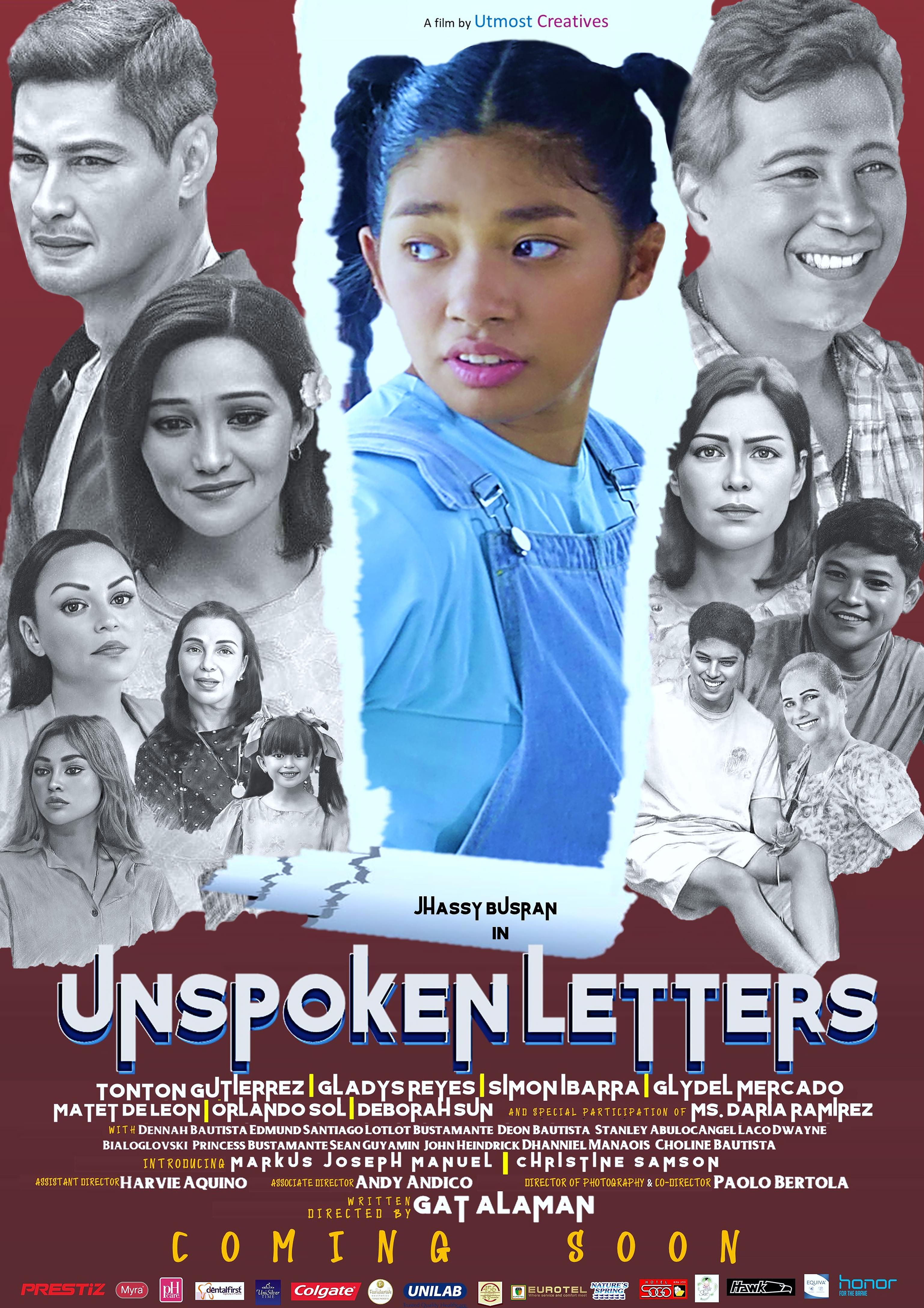 Matet De Leon, Tonton Gutierrez, Glydel Mercado, Daria Ramirez, Gladys Reyes, Deborah Sun, Christine Samson, Simon Ibarra, Jhassy Busran, Choline Bautista, Markus Joseph Manuel, and Orlando Sol in Unspoken Letters (2023)