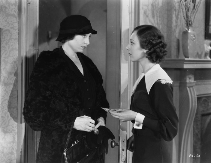 Ann Dvorak and Aline MacMahon in Side Streets (1934)