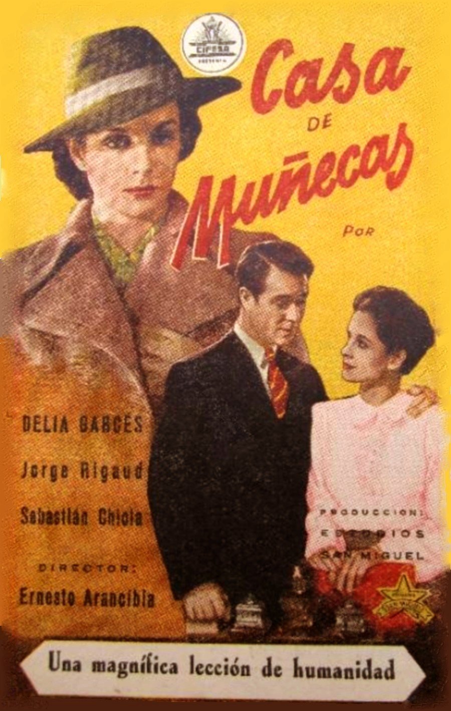 Delia Garcés and Jorge Rigaud in Casa de muñecas (1943)