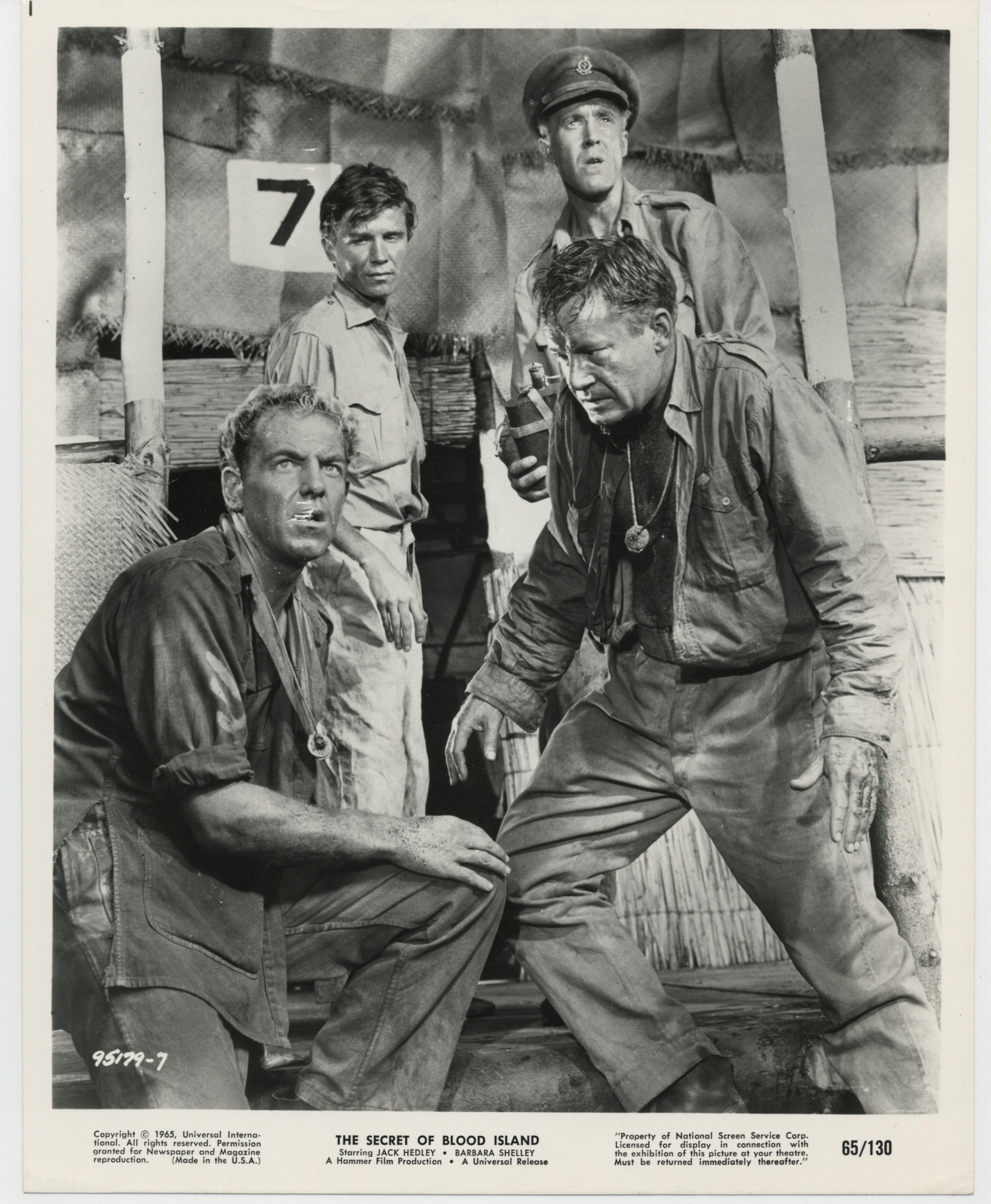 Jack Hedley in The Secret of Blood Island (1965)