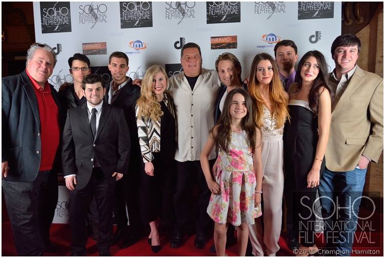 Cast and crew of "Chasing Yesterday" at SOHO International Film Festival