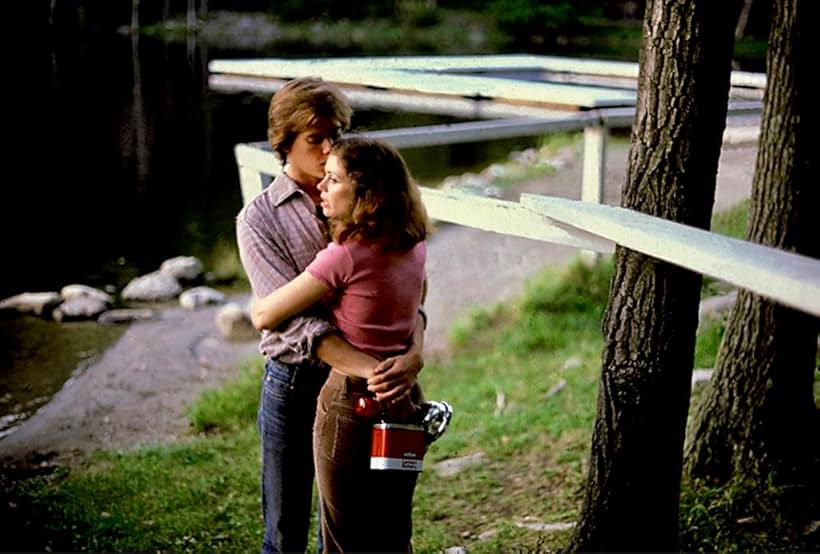 Kevin Bacon and Jeannine Taylor in Friday the 13th (1980)