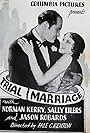 Sally Eilers and Norman Kerry in Trial Marriage (1929)