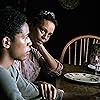 Carmen Ejogo, Kelvin Harrison Jr., and Griffin Robert Faulkner in It Comes at Night (2017)