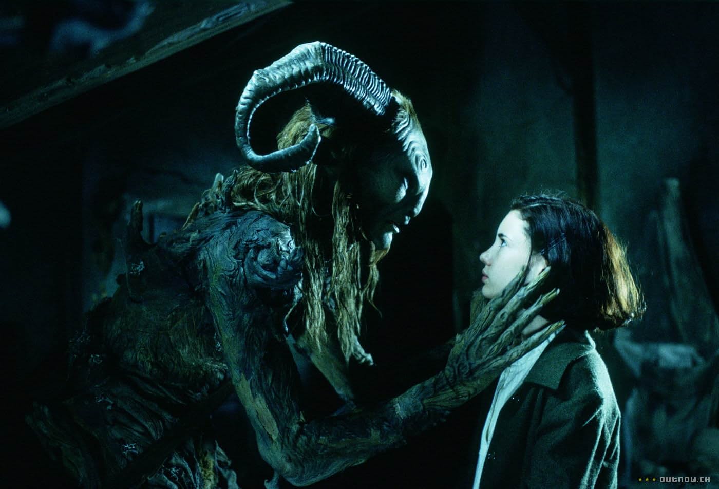 Doug Jones and Ivana Baquero in Pan's Labyrinth (2006)