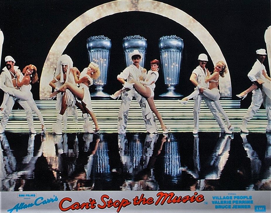 David Hodo, Glenn Hughes, Randy Jones, Felipe Rose, Ray Simpson, and The Village People in Can't Stop the Music (1980)