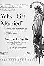 Andrée Lafayette in Why Get Married? (1924)