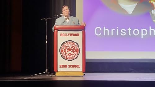 Sharing Career Insights at Hollywood High School's Unconventional Career Fair