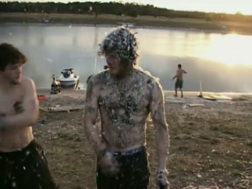 Ryan Dunn and Bam Margera in Jackass (2000)