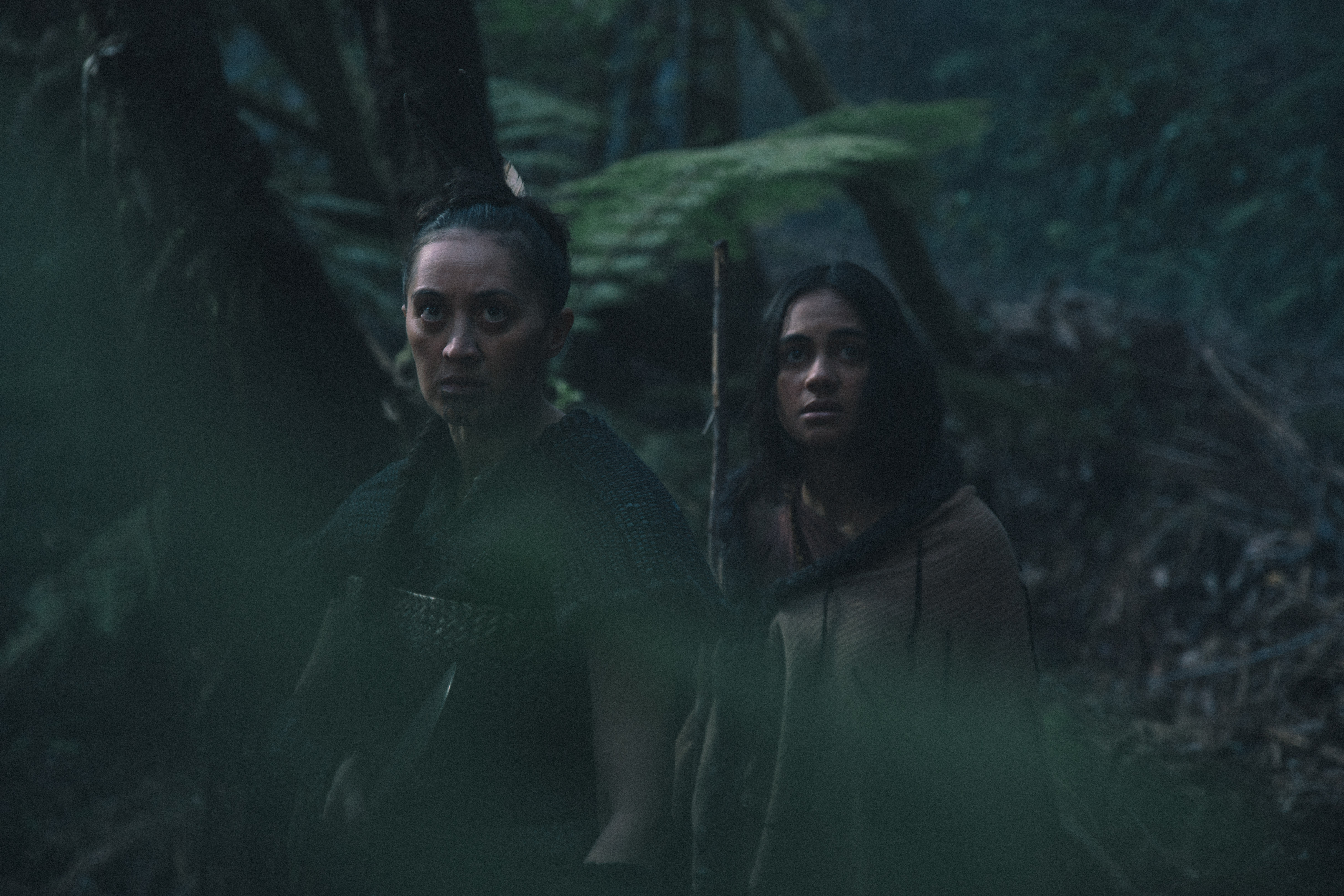 Kahumako Rameka and Kasina Campbell in Hinekura (2019)