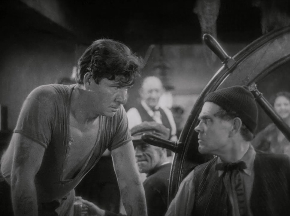 George Bancroft and Guy Oliver in The Docks of New York (1928)