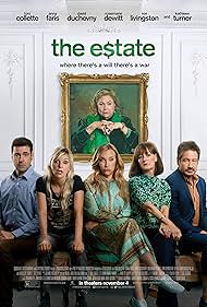 David Duchovny, Kathleen Turner, Toni Collette, Anna Faris, Ron Livingston, and Rosemarie DeWitt in The Estate (2022)