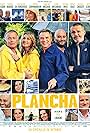 Lionel Abelanski, Valérie Crouzet, Guillaume de Tonquédec, Franck Dubosc, Sophie Duez, Lysiane Meis, Lambert Wilson, Jérôme Commandeur, and Caroline Anglade in Plancha (2022)