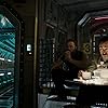 Demián Bichir and Nathaniel Dean in Alien: Covenant (2017)