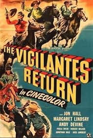 Jon Hall and Margaret Lindsay in The Vigilantes Return (1947)