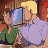 Mary Kay Bergman, Scott Innes, and Frank Welker in Scooby-Doo and the Alien Invaders (2000)