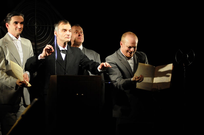 Martin Mysicka, Ivan Trojan, David Novotný, and Jirí Bábek in Teremin (2011)