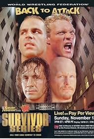 Steve Austin, Sid Eudy, Bret Hart, and Shawn Michaels in Survivor Series (1996)