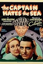 Tala Birell, Walter Catlett, Walter Connolly, Leon Errol, Wynne Gibson, John Gilbert, Fred Keating, Victor McLaglen, Alison Skipworth, and Helen Vinson in The Captain Hates the Sea (1934)