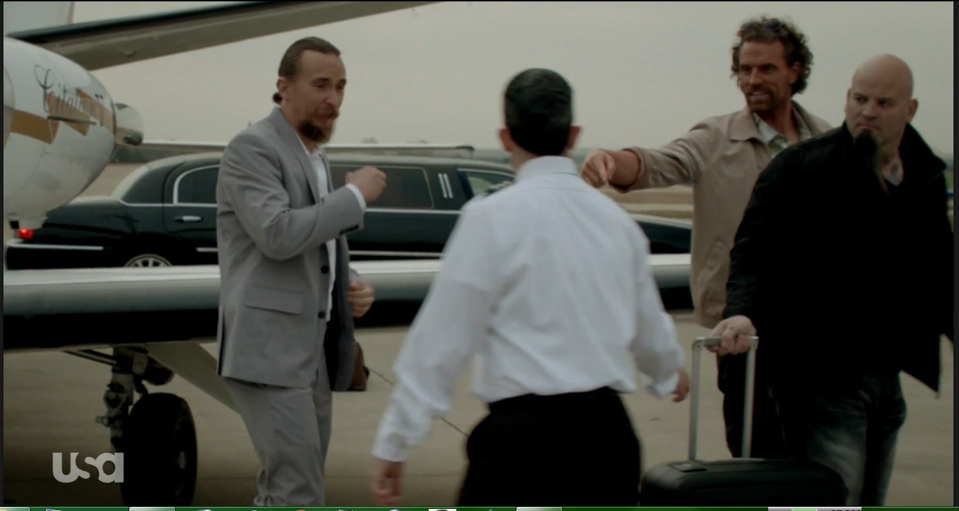 Stephen Monroe Taylor, Travis Johns, Mike Lobo Daniel, and Tim Childress in Queen of the South (2016)