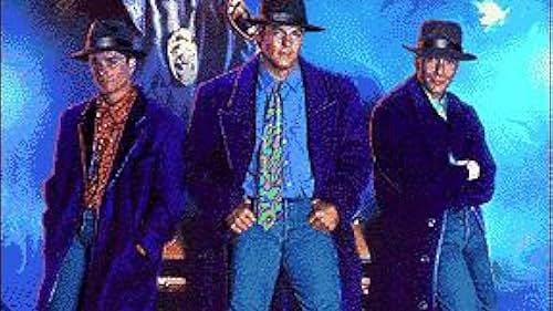 Don Michael Paul, Nestor Serrano, James Tolkan, and Billy Warlock in The Hat Squad (1992)