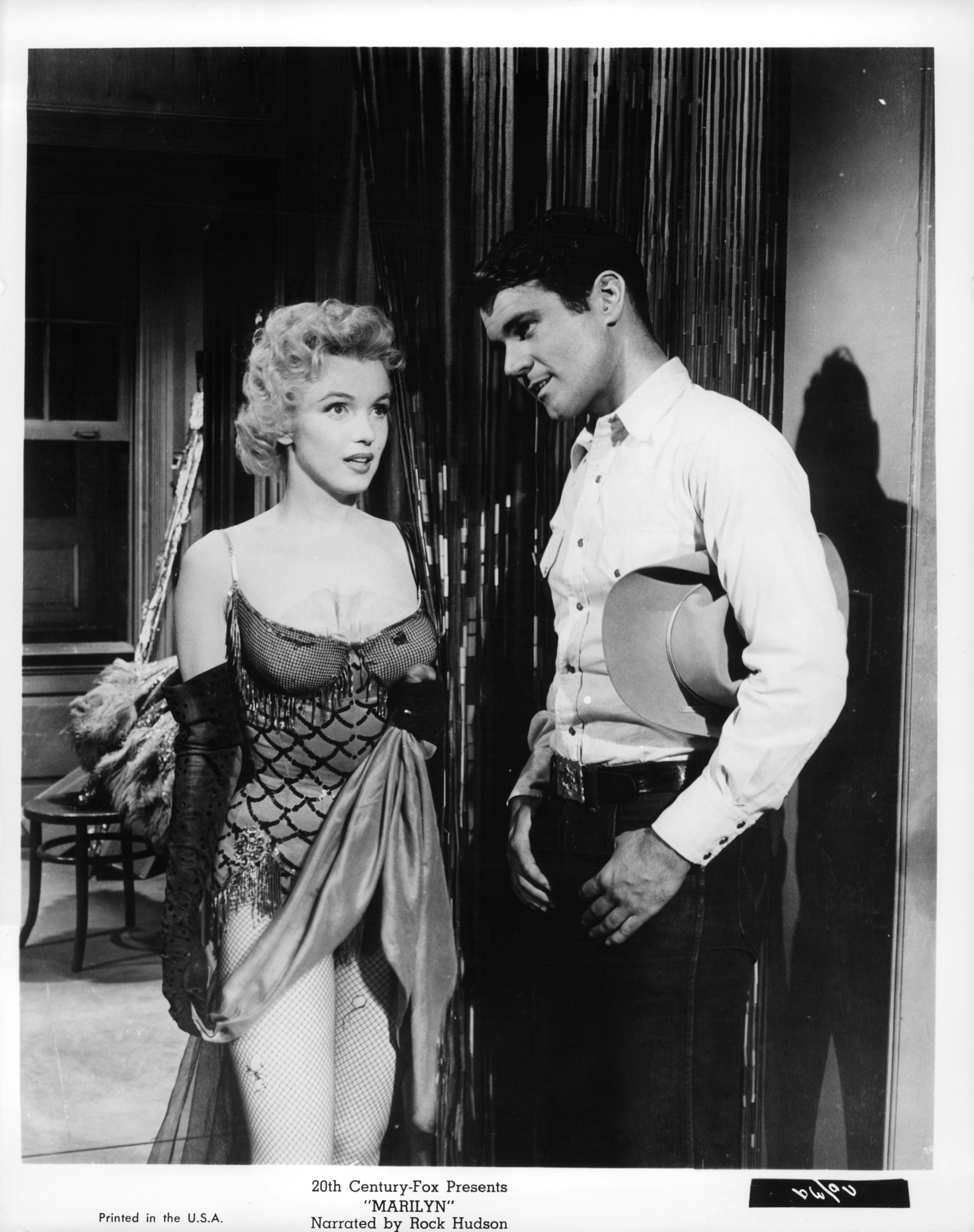 Marilyn Monroe and Don Murray in Bus Stop (1956)