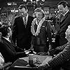 Raymond Burr, Richard Anderson, Barbara Hale, Skip Homeier, William Hopper, and Chris Noel in Perry Mason (1957)