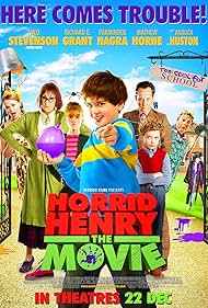 Richard E. Grant, Anjelica Huston, Noel Fielding, Rebecca Front, Helen Lederer, Theo Stevenson, Ross Marron, and Scarlett Stitt in Horrid Henry: The Movie (2011)