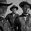 Lee Van Cleef, Robert J. Wilke, and Sheb Wooley in High Noon (1952)