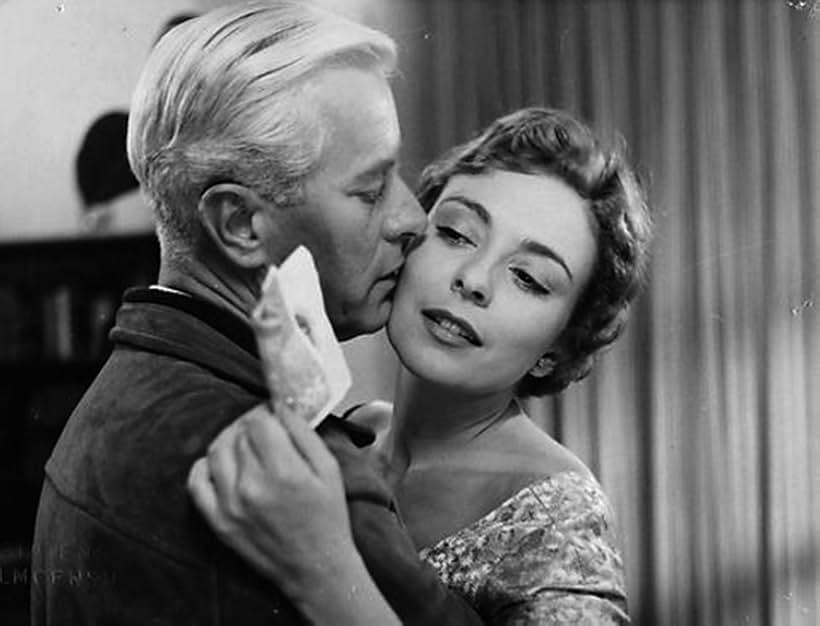 Emil Hass Christensen and Helle Virkner in Englen i sort (1957)