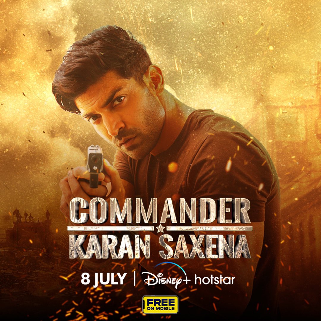 Gurmeet Choudhary in Commander Karan Saxena (2024)