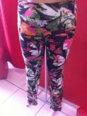 MODA GRANDE PLUS SIZE! Calça Legging Estampada GG