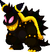 Sprite of Bowletta (dark) from Mario & Luigi: Superstar Saga + Bowser's Minions.