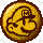 Sprite of a Badge Point from Paper Mario: The Thousand-Year Door