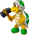 Sprite of a Hammer Bro from Mario & Luigi: Superstar Saga + Bowser's Minions.