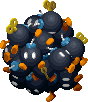 Sprite of the Bob-omb Blitz pile from Mario & Luigi: Bowser's Inside Story + Bowser Jr.'s Journey