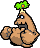 Trunkle's overworld sprite from Mario & Luigi: Superstar Saga.