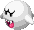 Sprite of a Boo from Mario & Luigi: Superstar Saga + Bowser's Minions.