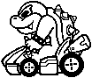 Roy Koopa stamp, from Mario Kart 8.