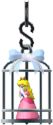 Princess Peach in a cage